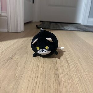 Black Cat Plush Keychain
